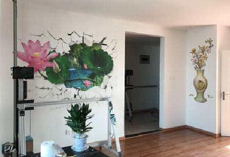 晴隆墙体彩绘相比墙纸的优势。