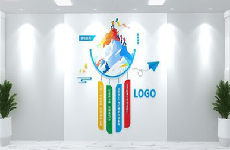 晴隆公司企业形象墙的工艺材料有哪些？